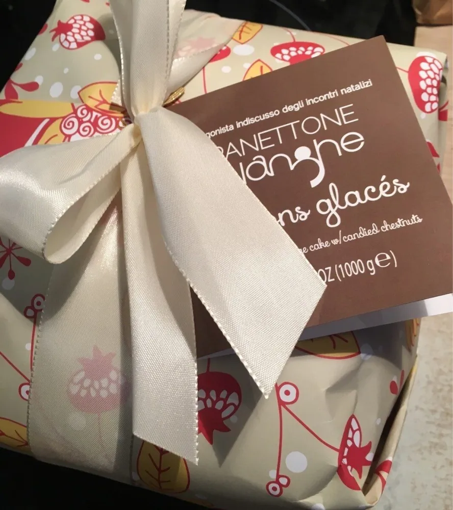 Pannetone marrons glacés