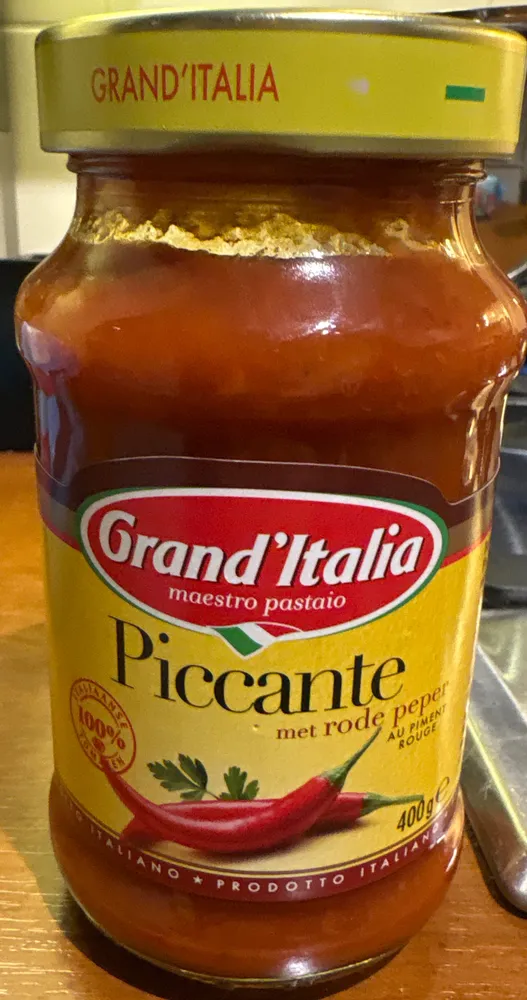 Piccante met rode peper