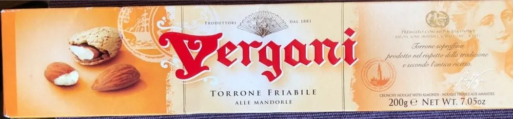 Torrone friable
