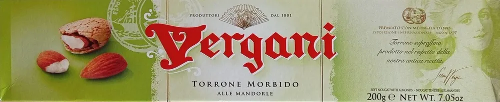 Torrone morbido alle mandorle