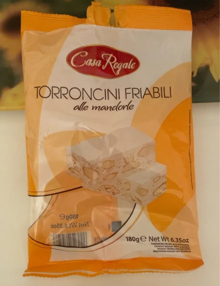 Torroncini friabili