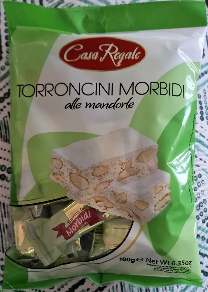 Torroncini morbidi alle mandorle