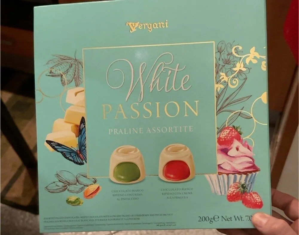 White passion praline assortite