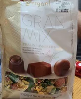 Assorted chocolate pralines