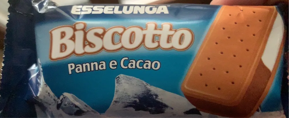 Biscotto panna e cacao