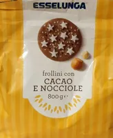 Frollini con cacao e nocciole