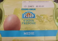 Uova fresche medie