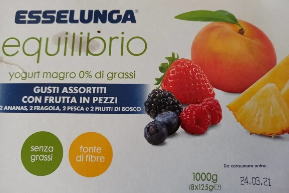 Esselunga Equilibrio yogurt magro 0% di grassi