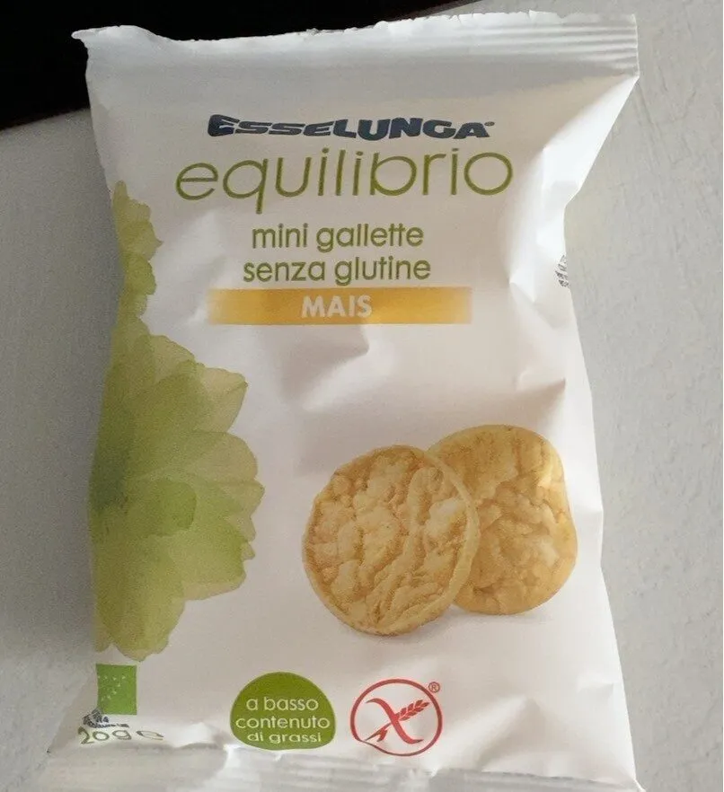 Mini gallette senza glutine mais