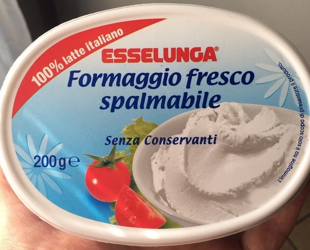 Formaggio fresco spalmabile (senza conservanti)