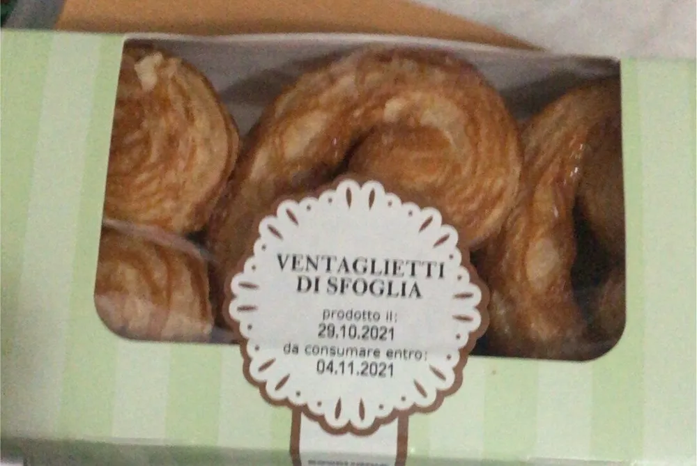 ventaglietti di sfoglia