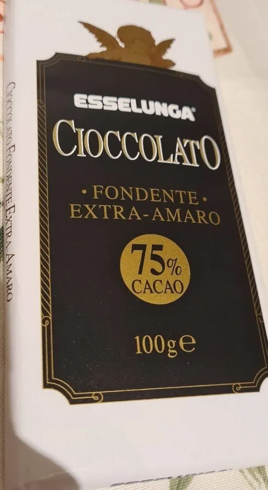 Cioccolato fondente extra- amaro 75%