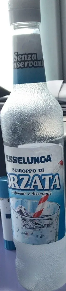 Sciroppo di orzata