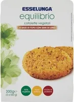 Cotolette vegetali tofu semi di lino