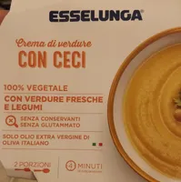 crema di verdure con ceci