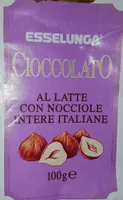 Cioccolato al latte con nocciole
