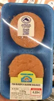 Fish burger salmone bio