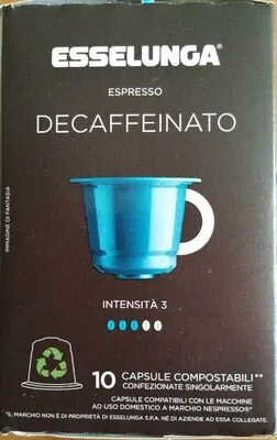 Espresso decaffeinato