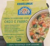 Zuppa di verdure con orzo e farro