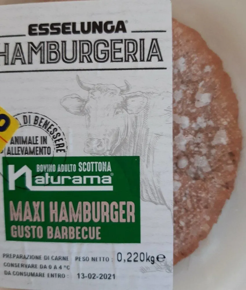 Maxi hamburger Naturama