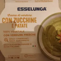 Crema di verdure con zucchine e patate