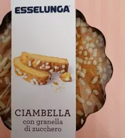 CIAMBELLA con granella di zucchero