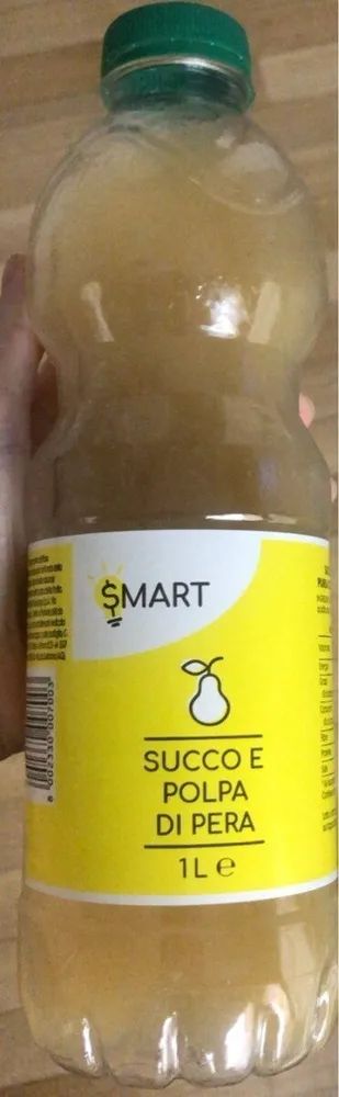 Succo e polpa di pera