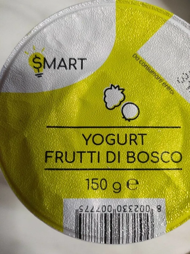 Yogurt frutti di bosco