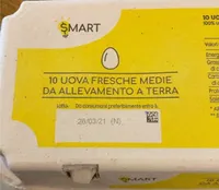 10 Uova fresche medie da allevamento a terra