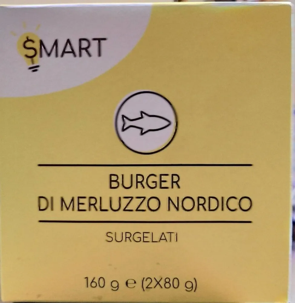 BURGER DI MERLUZZO NORDICO