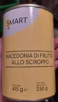 Macedonia di frutta allo sciroppo