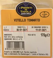 Vitello tonnato - I pronti in tavola