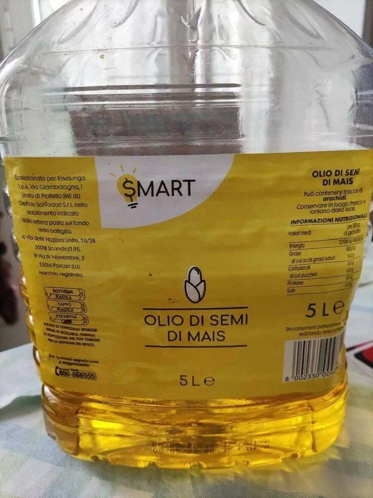 Olio di semi di mais