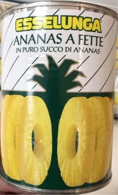 Ananas a fette in puro succo di ananas