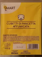 Cubetti di pancetta affumicata