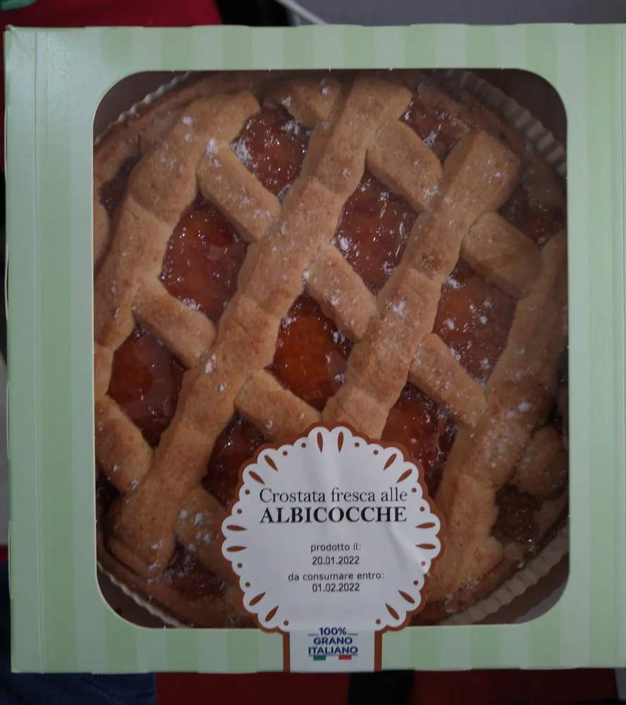 Crostata fresca alle albicocche