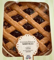 Crostata fresca ai mirtilli