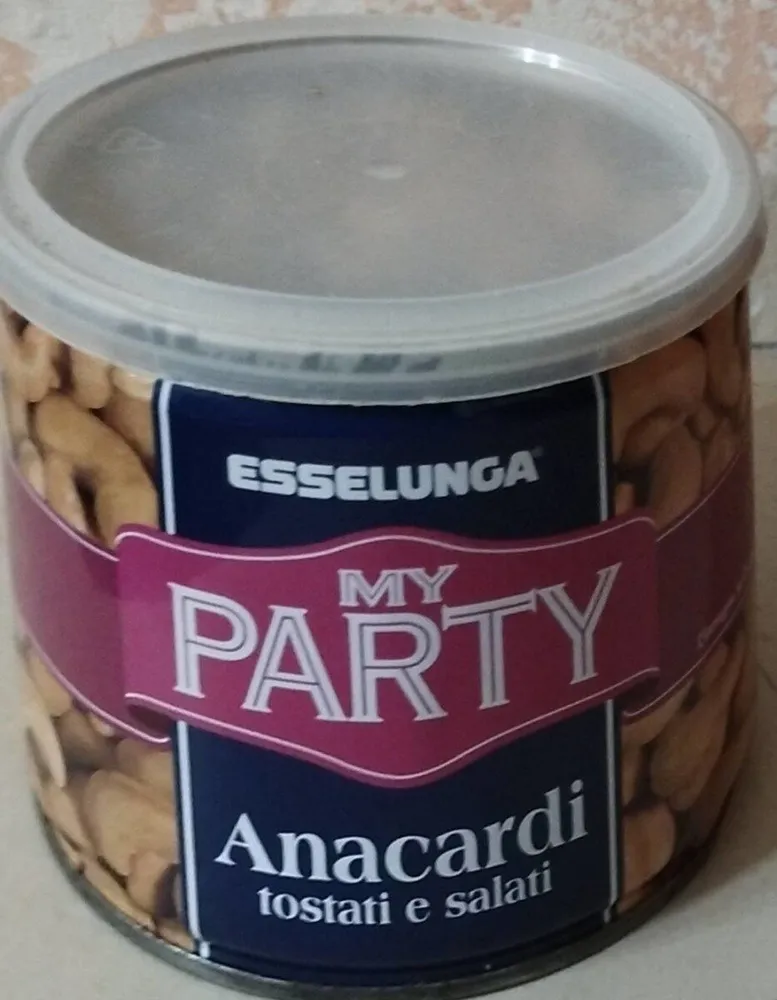 Anacardi tostati e salati