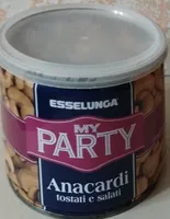 Anacardi tostati e salati