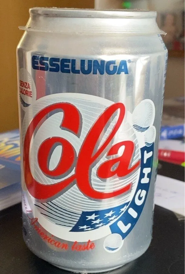 Coca cola Light red amercan taste