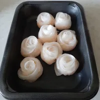 Dim sum rosa bianca
