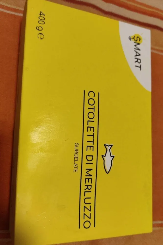 Cotolette di merluzzo surgelate