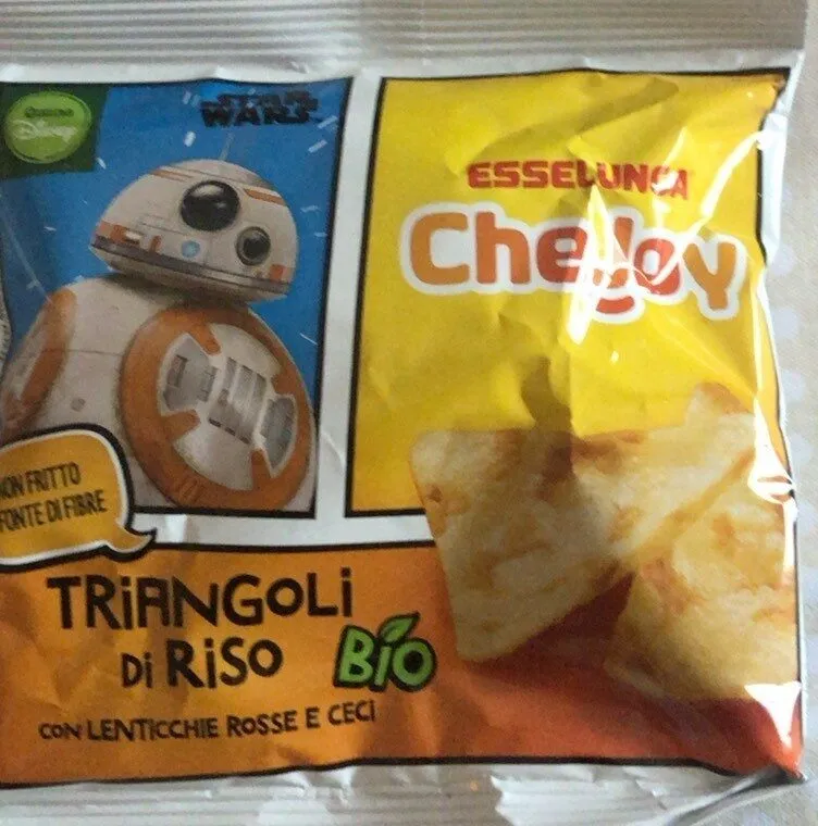 Triangoli di riso con lenticchie rosse e ceci