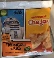 Triangoli di riso con lenticchie rosse e ceci