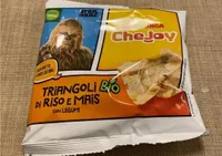 Triangoli Bio di Riso e Mais con legumi