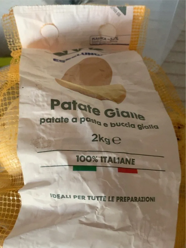 Patate gialle