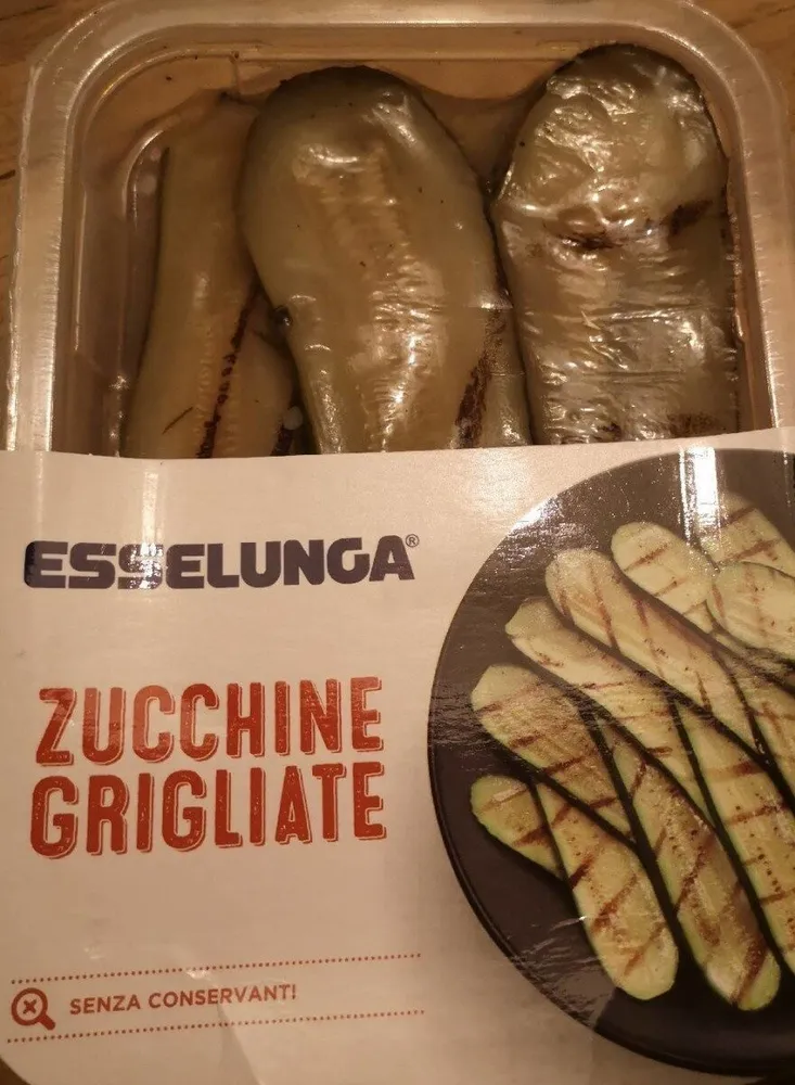 Zucchine grigliate Esselunga