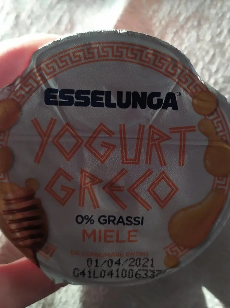 Yogurt Greco al miele