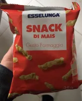 snack di mais formaggio