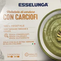 Vellutata di verdure con carciofi